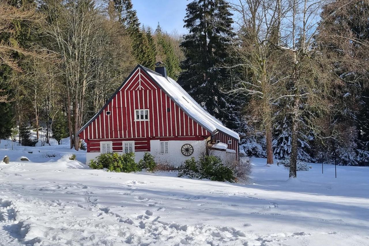 Enjoyharrachov - Atraktivni Slunny Klimatizovany Apartman 14 V Centru Harrachova Se Saunou, Parkovanim, Wifi-Wlan, Sat, Herni Konzoli, Pc S Win 10, Netflix Zdarma A Moznosti Dobijeni Auta S Jedinecnym Vyhledem Na Certovu Horu Se Skokanskymi Mustky Zewnętrze zdjęcie
