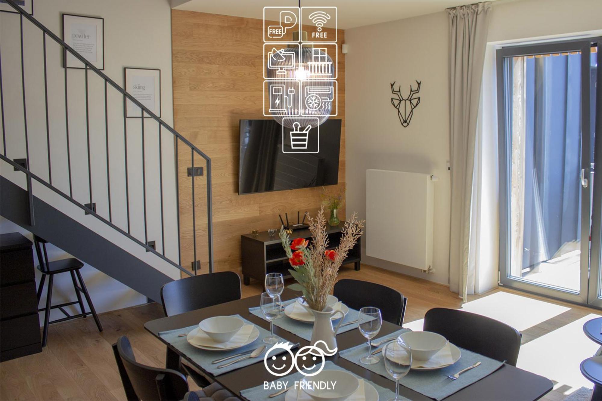 Enjoyharrachov - Atraktivni Slunny Klimatizovany Apartman 14 V Centru Harrachova Se Saunou, Parkovanim, Wifi-Wlan, Sat, Herni Konzoli, Pc S Win 10, Netflix Zdarma A Moznosti Dobijeni Auta S Jedinecnym Vyhledem Na Certovu Horu Se Skokanskymi Mustky Zewnętrze zdjęcie